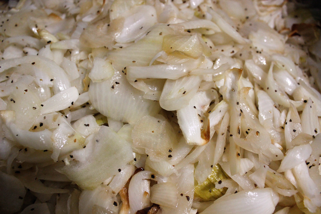 Seasoned Cooked Onions