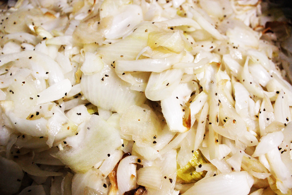 Grilled and Seasoned Onions